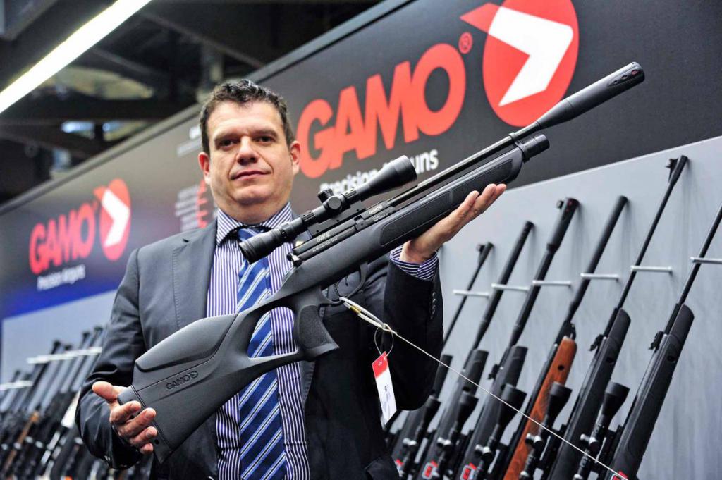 Выставка винтовок фирмы GAMO