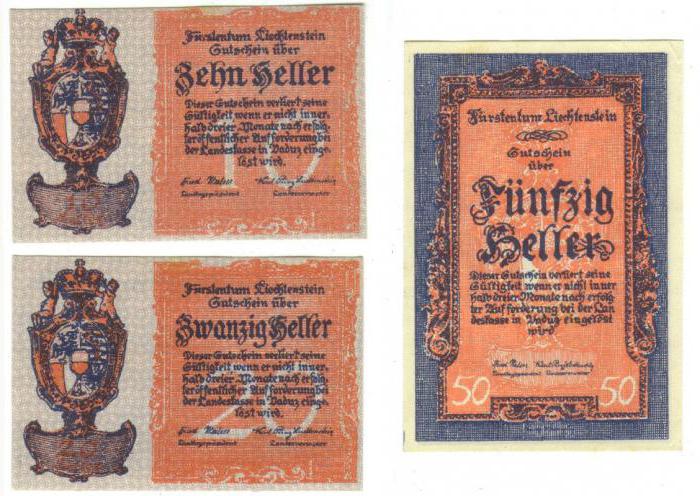 валюта Лихтенштейн фото 