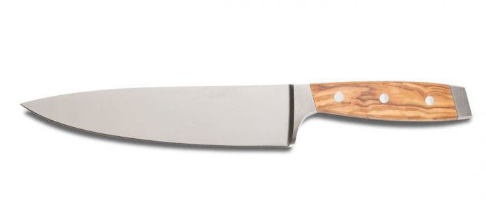 виды кухонных ножей и их назначение с фото