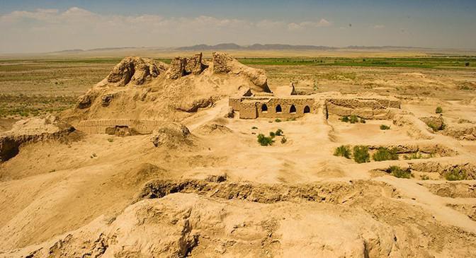 пустыня каракумы туркмения