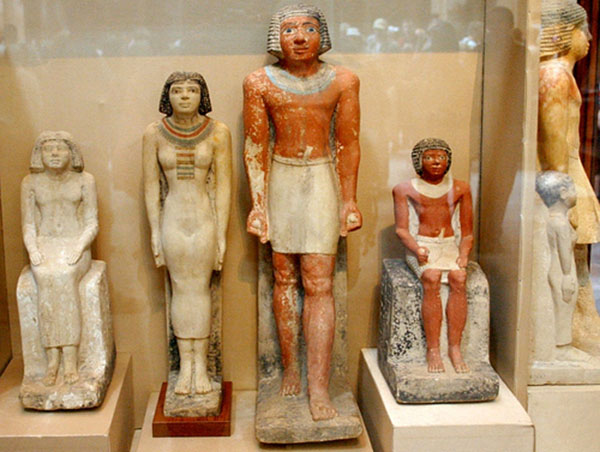 скульптуры Древнего Египта