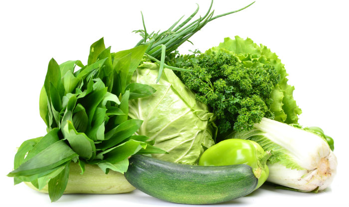 Разрешенные овощи и зелень