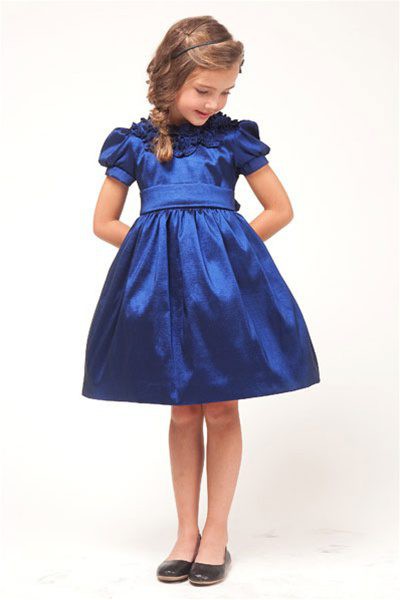 школьное платье синее для девочек 