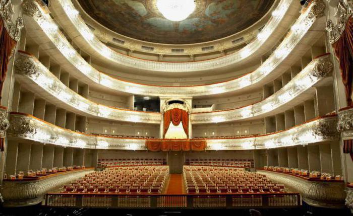 михайловский театр схема зрительного зала