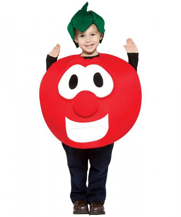 костюм помидора для мальчика 