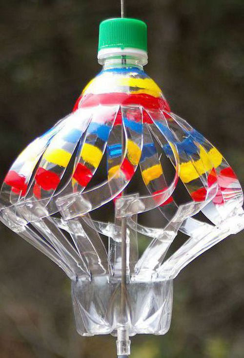 Флюгер из пластиковой бутылки
