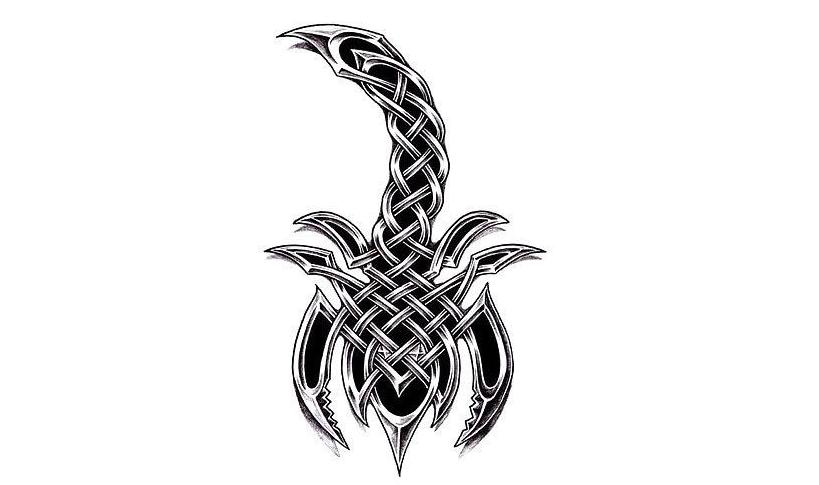 Классные эскизы татуировок скорпион: фото