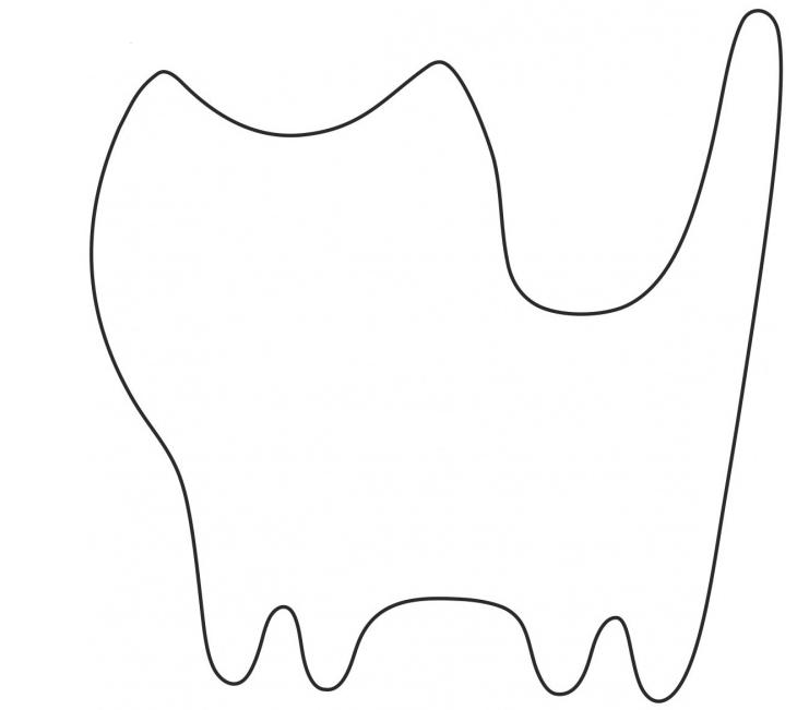 кот из фетра по выкройке