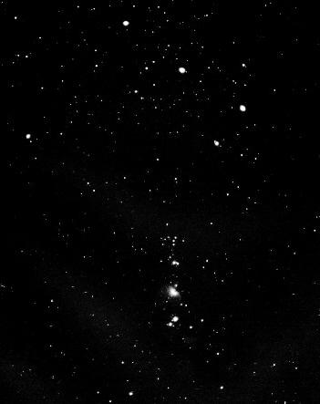 Созвездие Пояс Ориона