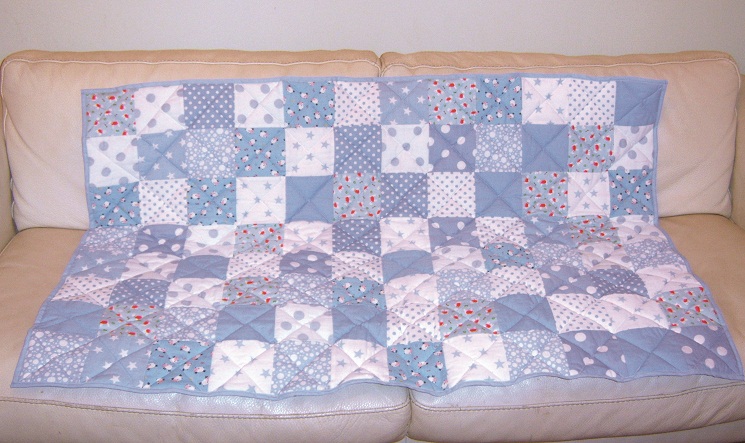 одеяло в стиле пэчворк