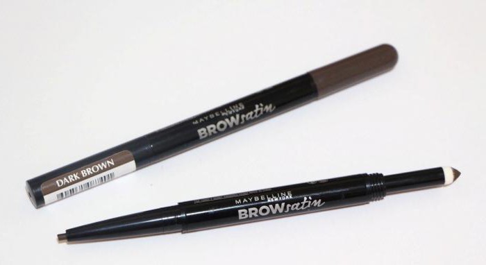 Карандаш для бровей Мейбелин Brow Satin цвет dark