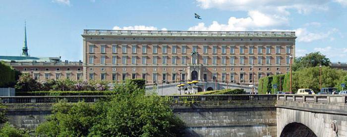 Королевский дворец в стокгольме Stockholm Швеция