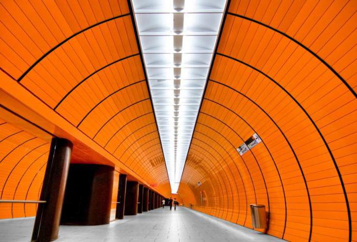 Станции метро мюнхена
