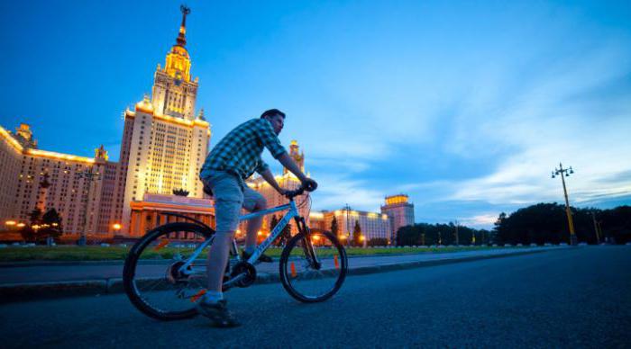Велосипедные маршруты москвы
