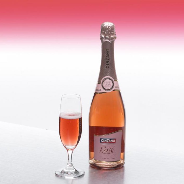 Чинзано розе шампанское