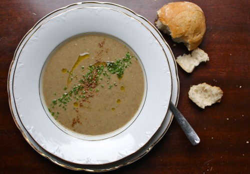 Французский чечевичный суп