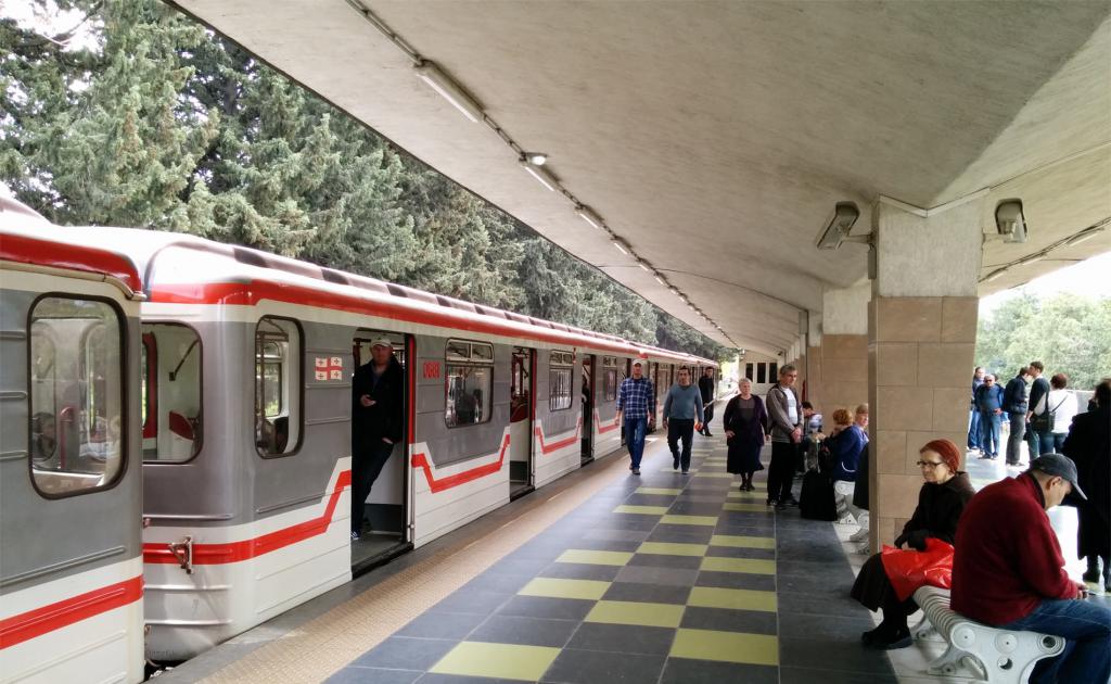 Как добраться на метро до канатной дороги в Тбилиси