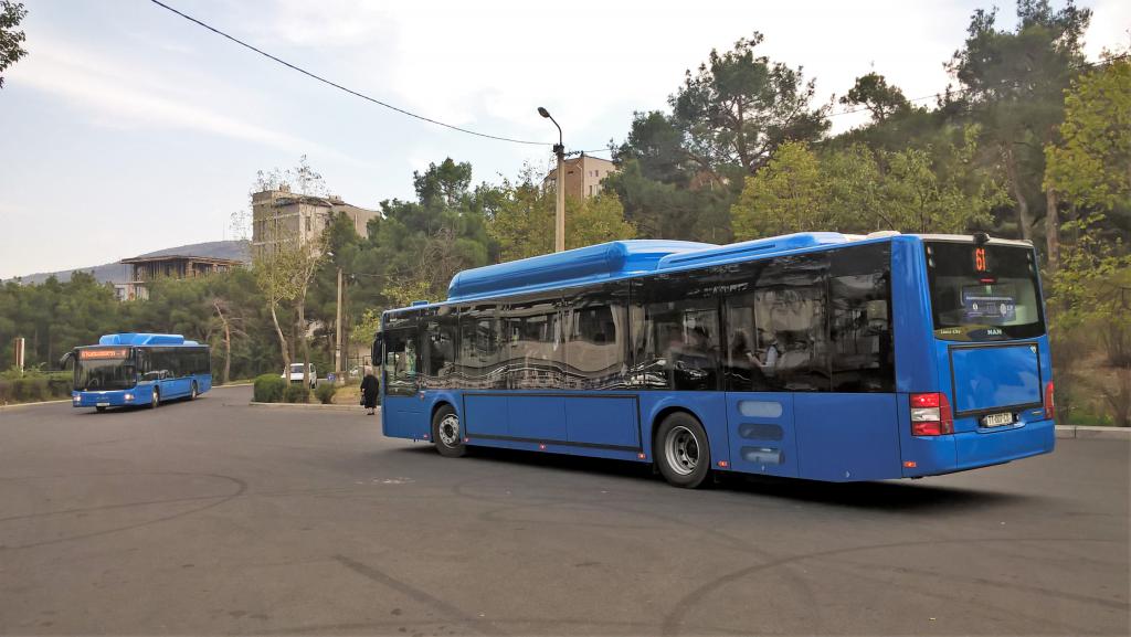 Как добраться до канатной дороги в Тбилиси автобусом