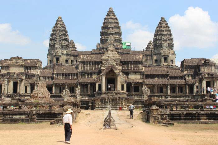 Исторический храм Ангкор ват