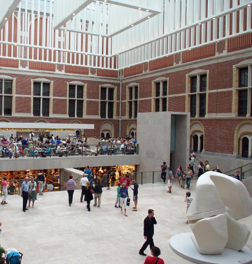 Государственный музей амстердам фото