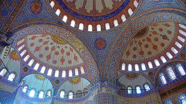 Стамбул Голубая мечеть 