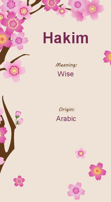 Арабские мужские имена