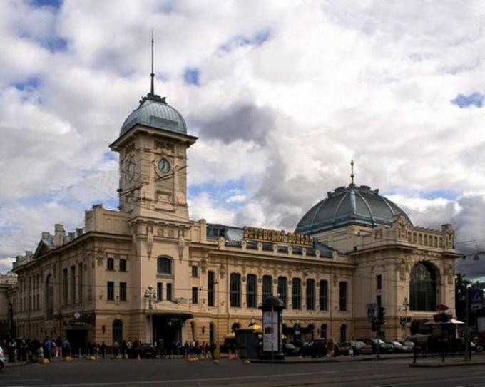 Витебский вокзал часовая башня