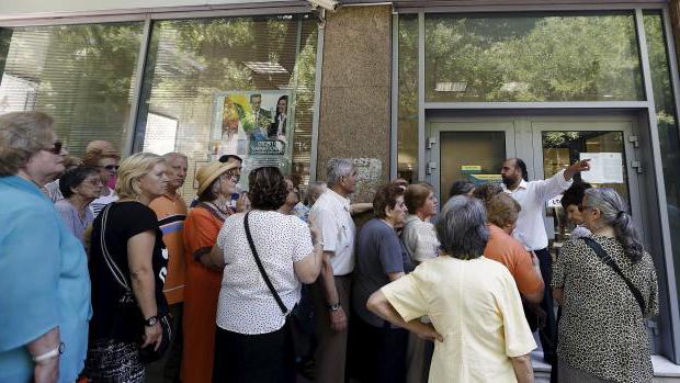 минимальная пенсия в греции
