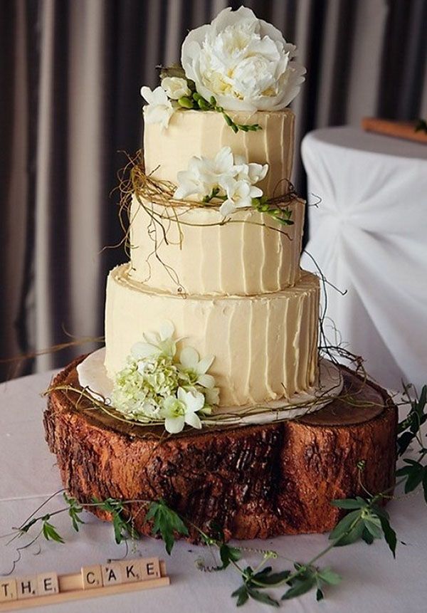 Торт на деревянную свадьбу