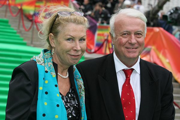 Борис Ноткин и его жена