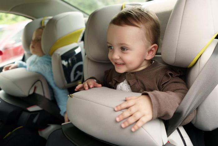 закон о перевозке детей в автомобиле 2017