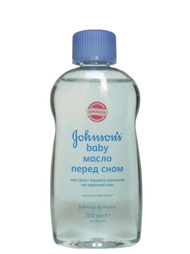 масло johnson s baby