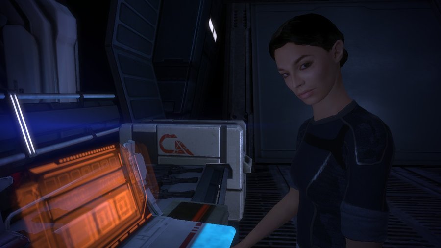 Эшли Уильямс из Mass Effect 3