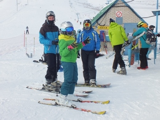 Сбор лыжников