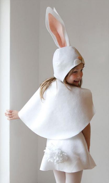 новогодний костюм кролика