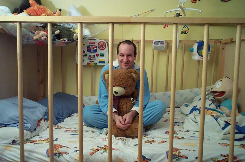 деревянная детская кроватка