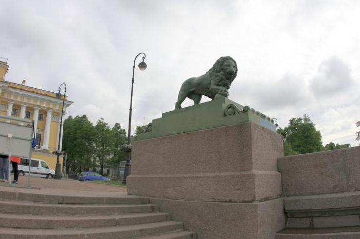 львы в Санкт-Петербурге
