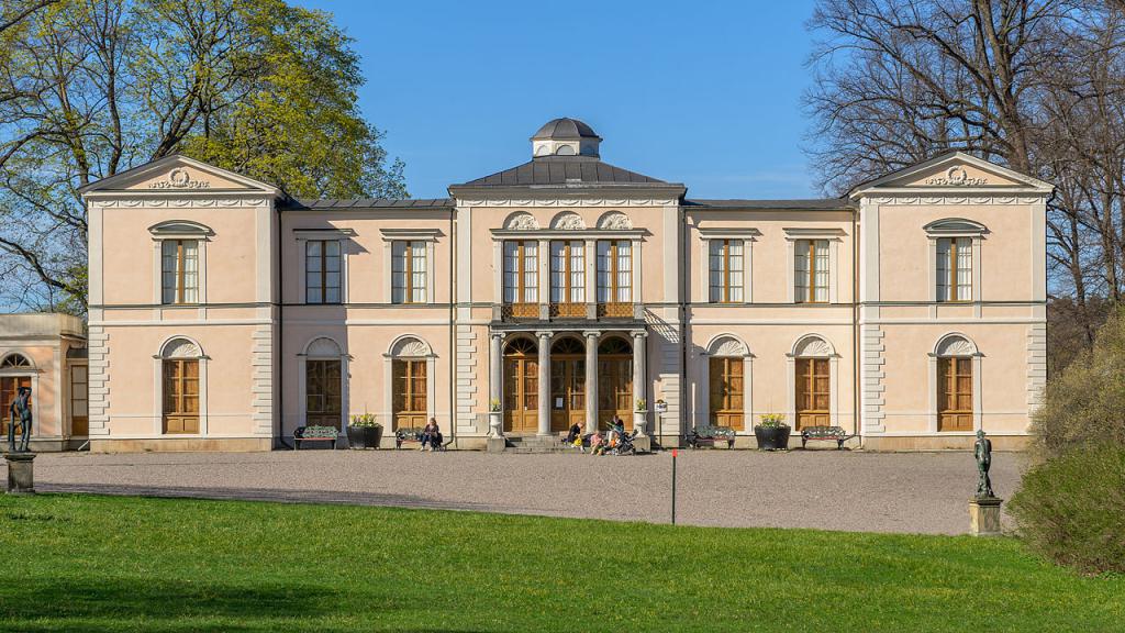 дворец Розендаль в швеции