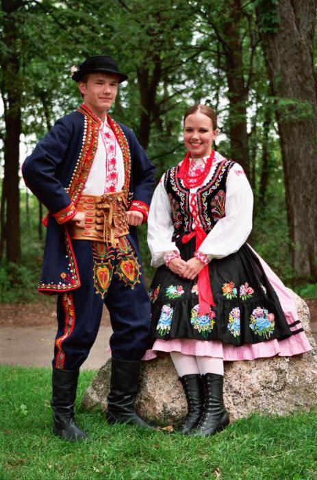 Польский национальный костюм описание