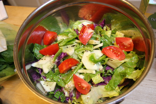 Калорийность салата из овощей
