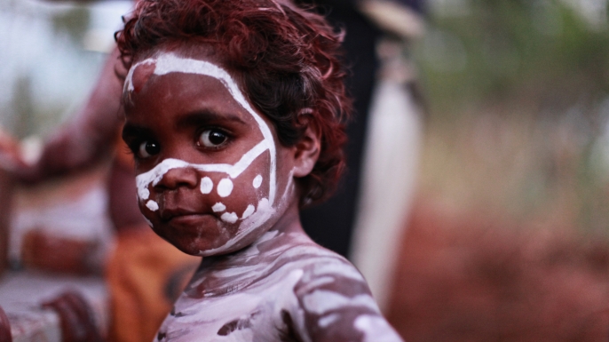мальчик – коренной австралиец