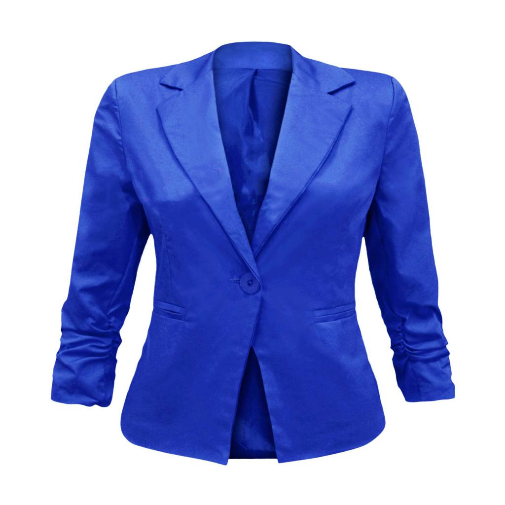 Пиджак с рукавом 3/4 - отличный выбор полной женщины