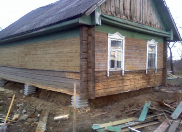 Реставрация старого деревянного дома своими руками