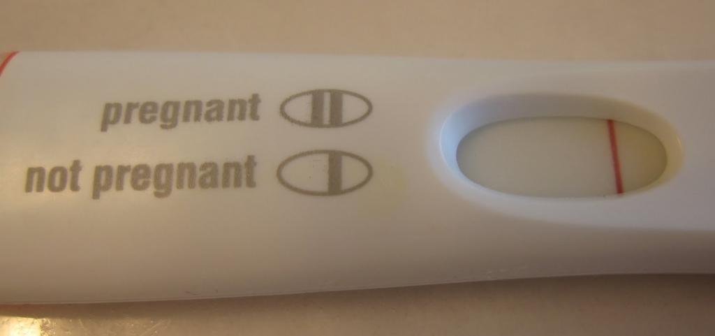отрицательный тест на беременность