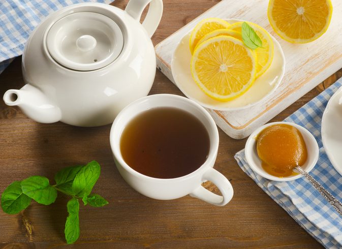чай с лимоном для снижения температуры