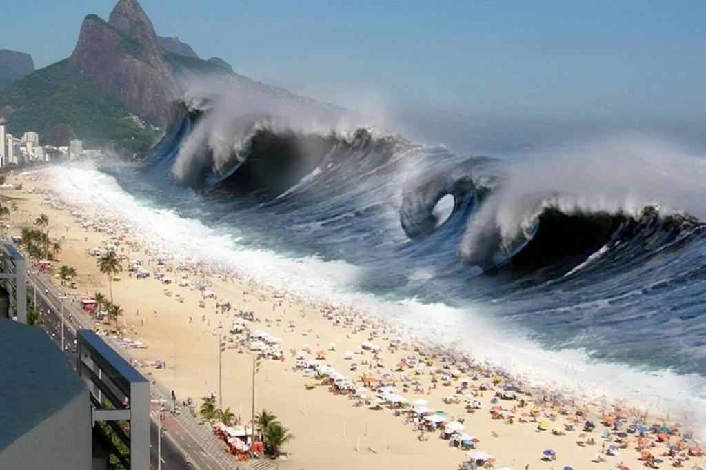 волны цунами