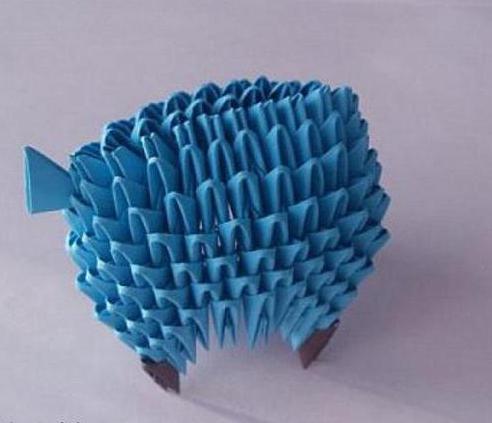 как собрать козу при помощи модульного оригами