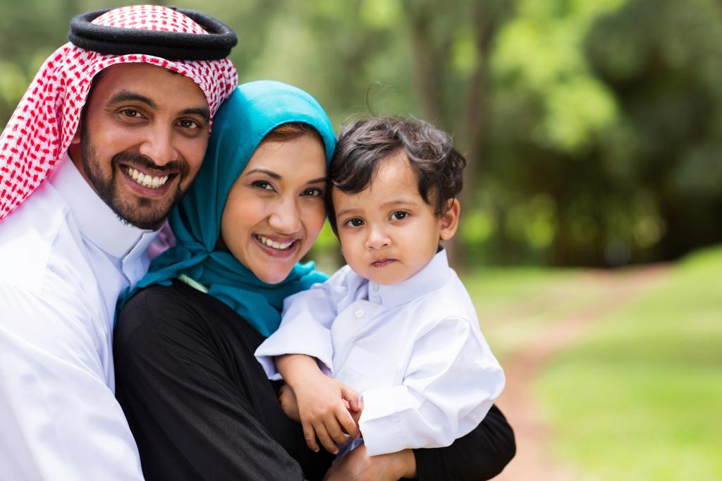 Арабская семья