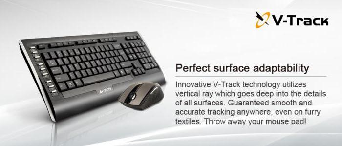 клавиатура мышь a4tech