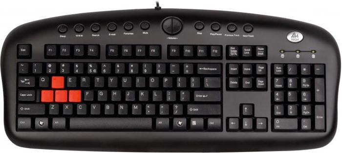 a4tech клавиатура